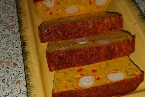 Cliquez pour zoomer ! Terrine de macédoine et surimi Thermomix par Apsara