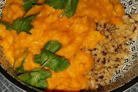 Cliquez pour zoomer ! Dhal de patate douce et de lentilles corail Thermomix par Apsara