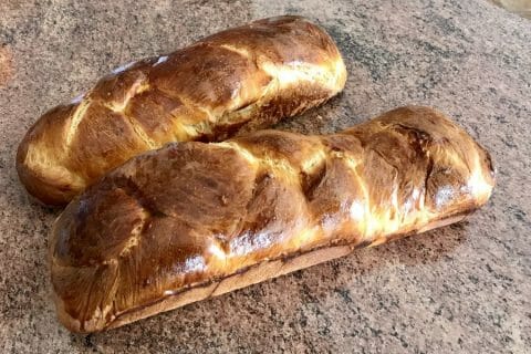 Cliquez pour zoomer ! Brioche tressée à la mie filante Thermomix par Jeromix