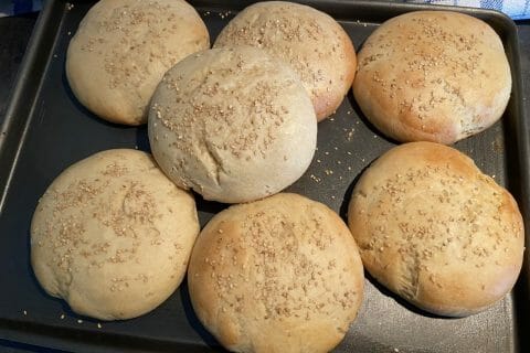 Cliquez pour zoomer ! Pains hamburger Thermomix par Jeromix