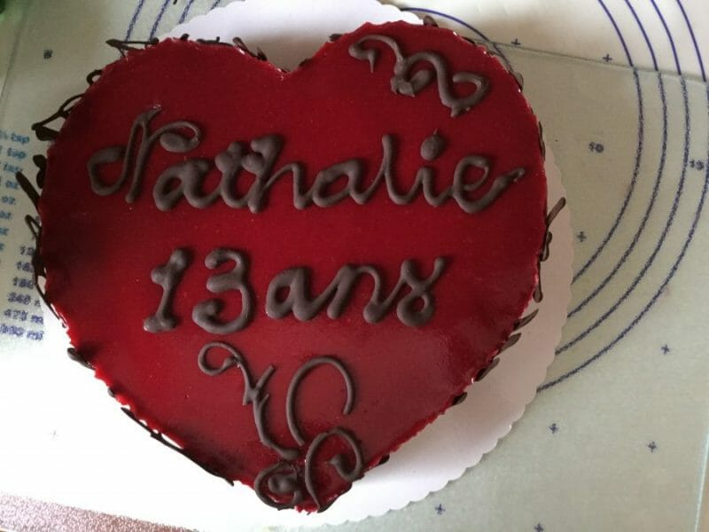 Cliquez pour zoomer ! Bavarois aux framboises Thermomix par Edyta