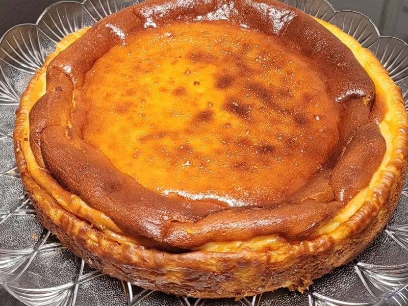 Cliquez pour zoomer ! Cheesecake basque Thermomix par izalareine