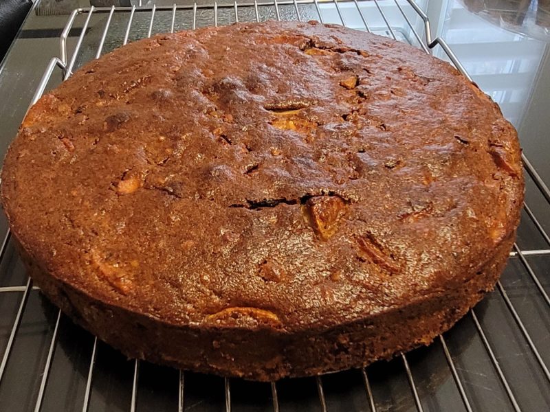 Cliquez pour zoomer ! Gâteau aux pommes, noix et raisins secs Thermomix par izalareine
