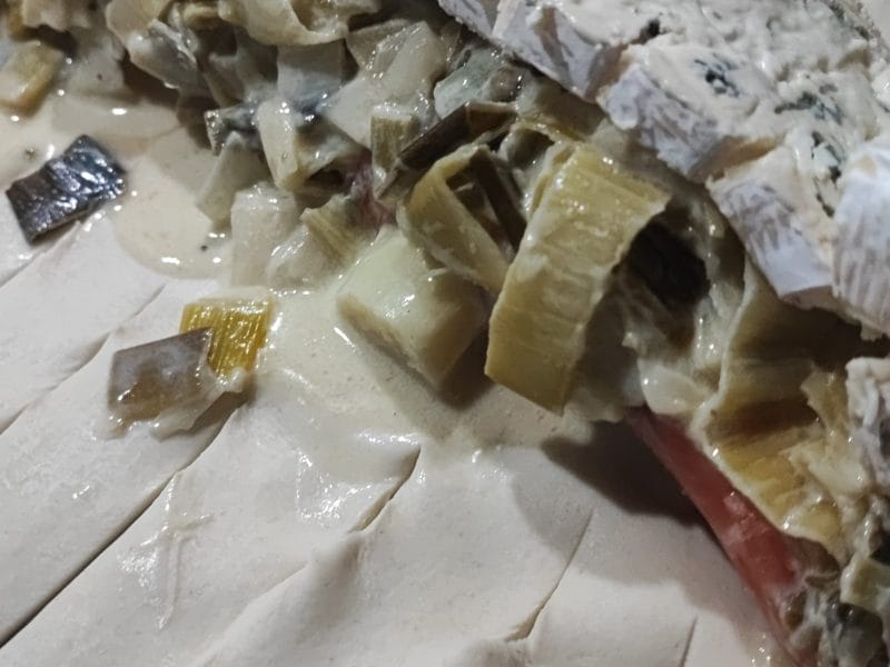 Cliquez pour zoomer ! Feuilleté saumon et poireaux Thermomix par odrey_14