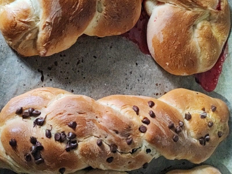 Cliquez pour zoomer ! Brioche tressée à la mie filante Thermomix par odrey_14