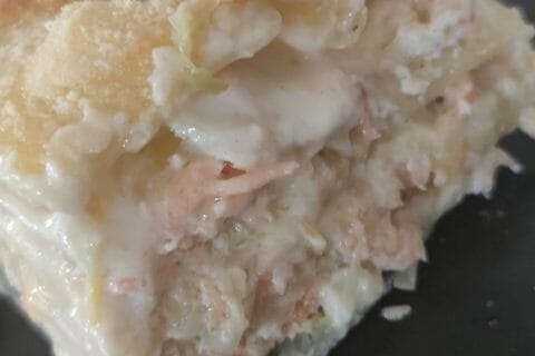 Cliquez pour zoomer ! Lasagnes au saumon et poireaux Thermomix par marie_1092