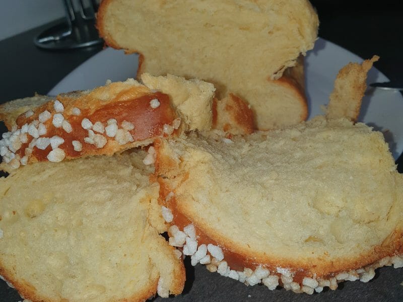 Cliquez pour zoomer ! Brioche vaporeuse Thermomix par Pticoxi