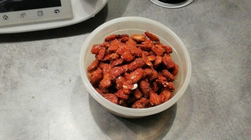 Cliquez pour zoomer ! Amandes grillées à la cannelle et au miel Thermomix par Mel flcht