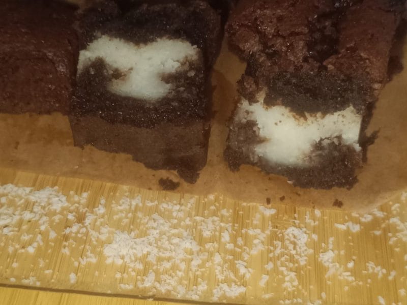 Cliquez pour zoomer ! Fondants chocolat coeur coco Thermomix par Poupette à paillete