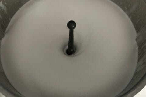 Cliquez pour zoomer ! Mousse au chocolat au jus de pois chiche Thermomix par Poupette à paillete