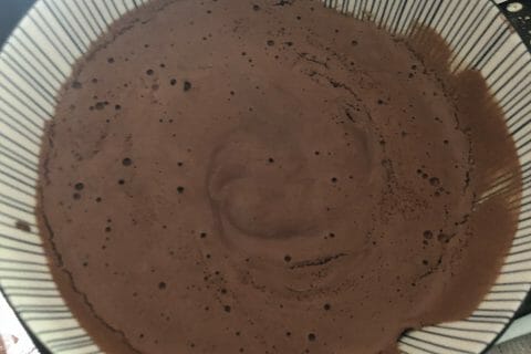 Cliquez pour zoomer ! Mousse au chocolat au jus de pois chiche Thermomix par Poupette à paillete