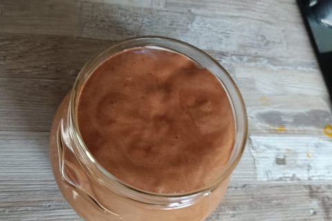 Cliquez pour zoomer ! Mousse au chocolat au jus de pois chiche Thermomix par Poupette à paillete