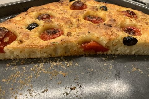 Cliquez pour zoomer ! Focaccia des Pouilles Thermomix par lili2328