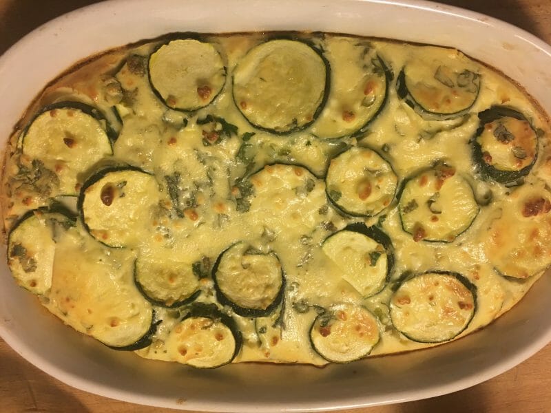 Cliquez pour zoomer ! Clafoutis courgettes et feta Thermomix par Marinda