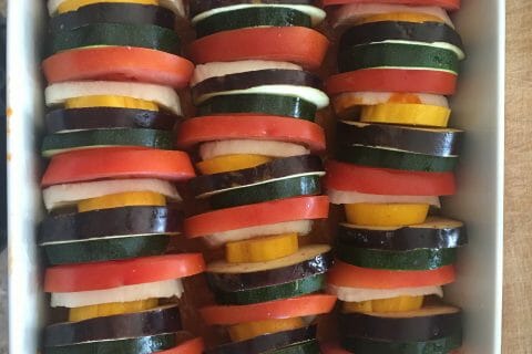 Cliquez pour zoomer ! Tian de légumes et mozarella Thermomix par Marinda