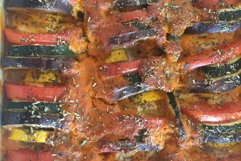 Cliquez pour zoomer ! Tian de légumes et mozarella Thermomix par Marinda