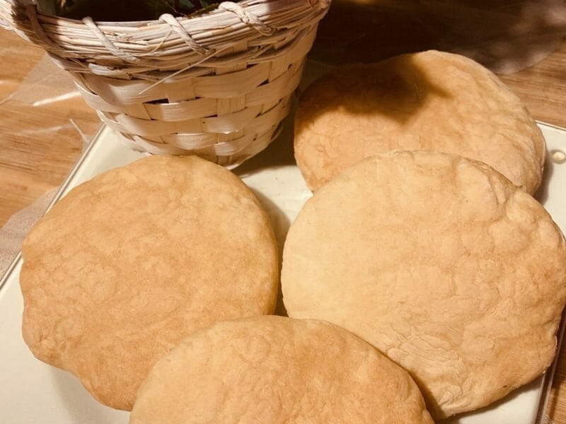 Cliquez pour zoomer ! Pain pita Thermomix par Melhyo