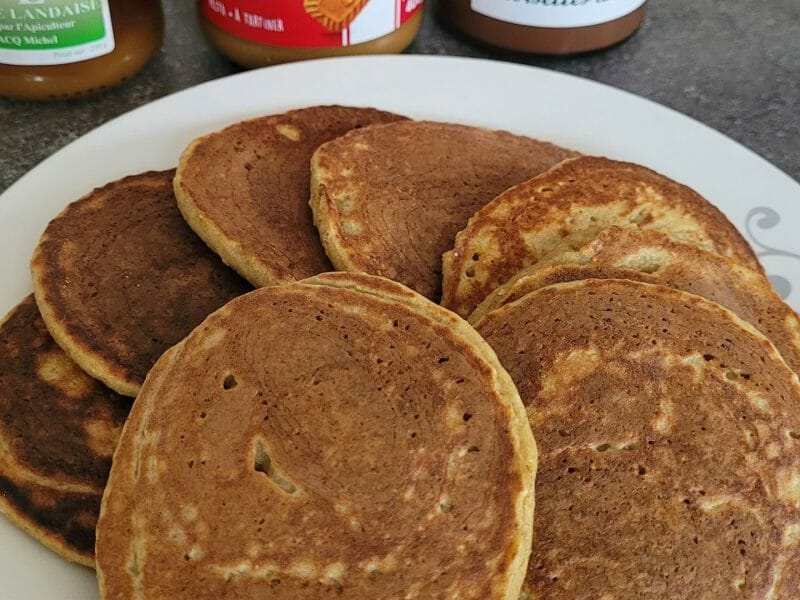 Cliquez pour zoomer ! Pancakes healthy flocons d’avoine et banane Thermomix par lora_599