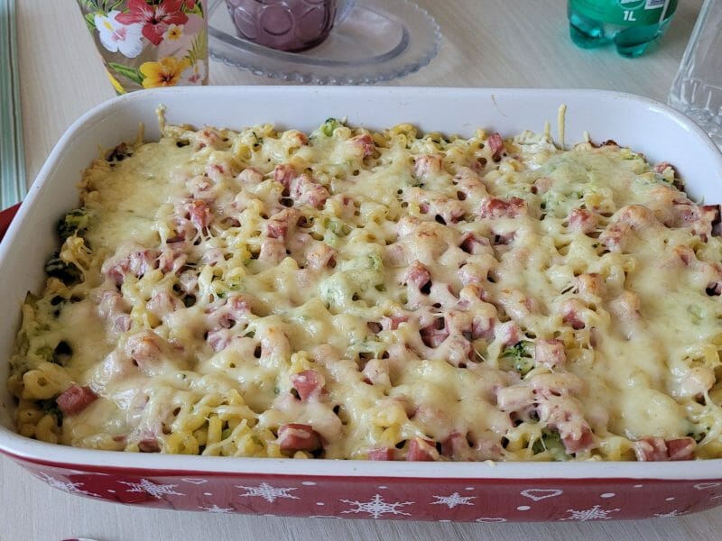 Cliquez pour zoomer ! Gratin de pâtes au brocoli Thermomix par lora_599