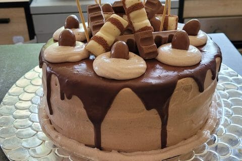 Cliquez pour zoomer ! Layer cake Kinder Bueno Thermomix par lora_599