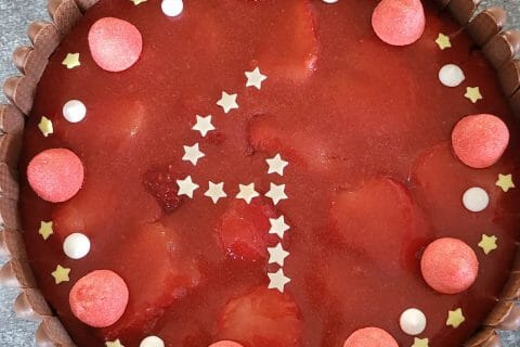 Cliquez pour zoomer ! Bavarois aux fraises Thermomix par lora_599