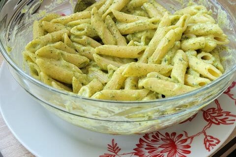Cliquez pour zoomer ! Farfalle à la crème de courgettes Thermomix par lora_599