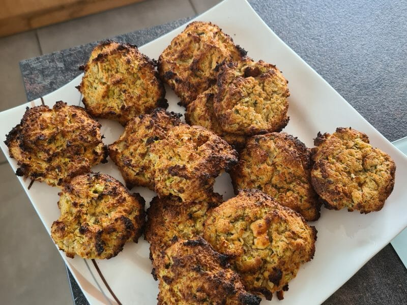 Cliquez pour zoomer ! Galettes de courgettes grecques Thermomix par Celiinee
