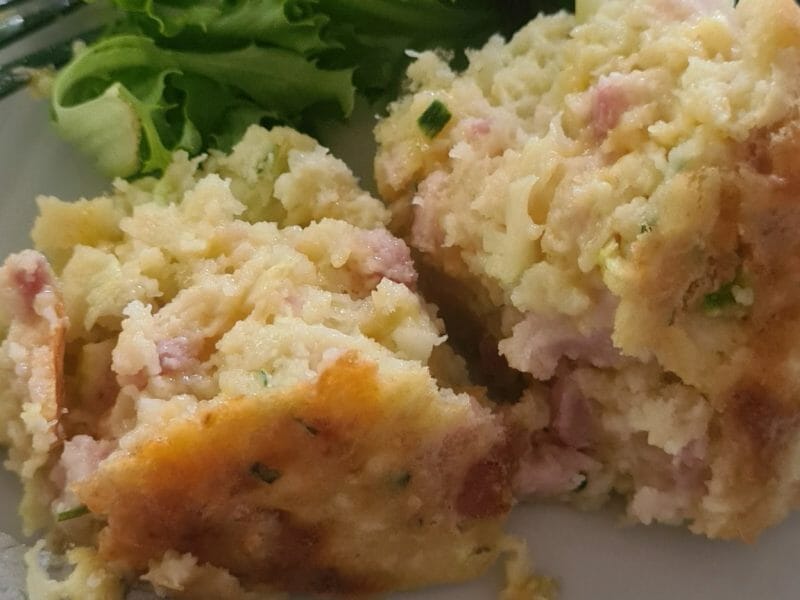 Cliquez pour zoomer ! Zucchini slice – Pain de courgettes australien Thermomix par miaouss_la_gueguerre