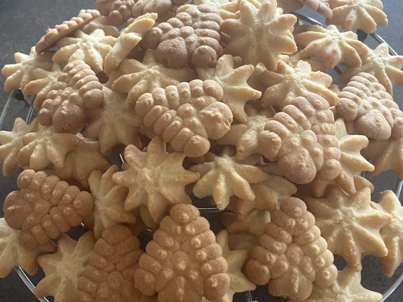 Cliquez pour zoomer ! Sablés à la presse à biscuits Thermomix par severine_404