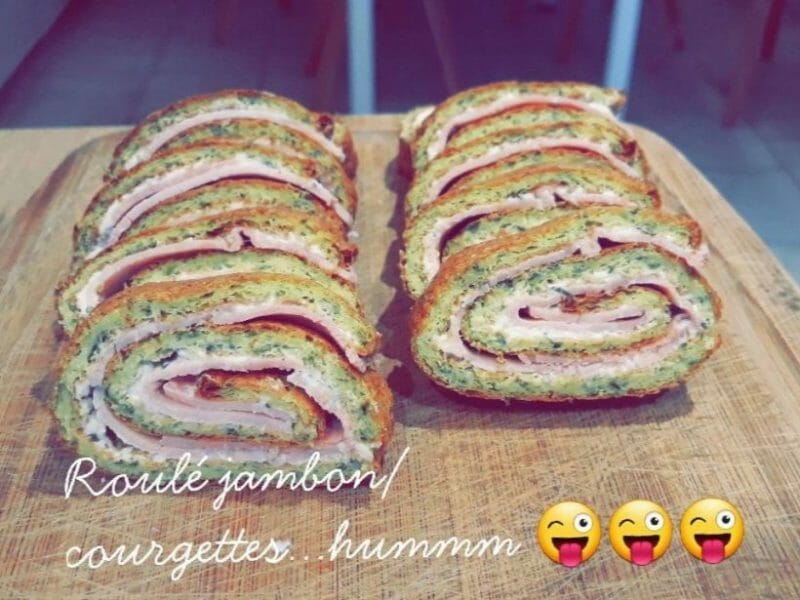 Roule Aux Courgettes Et Au Saumon Fume Au Thermomix Cookomix Roule Aux Courgettes Et Au Saumon Fume Au Thermomix Cookomix