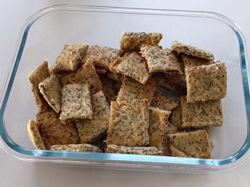 Cliquez pour zoomer ! Biscuits apéro aux graines Thermomix par veroludo56