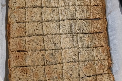 Cliquez pour zoomer ! Biscuits apéro aux graines Thermomix par veroludo56