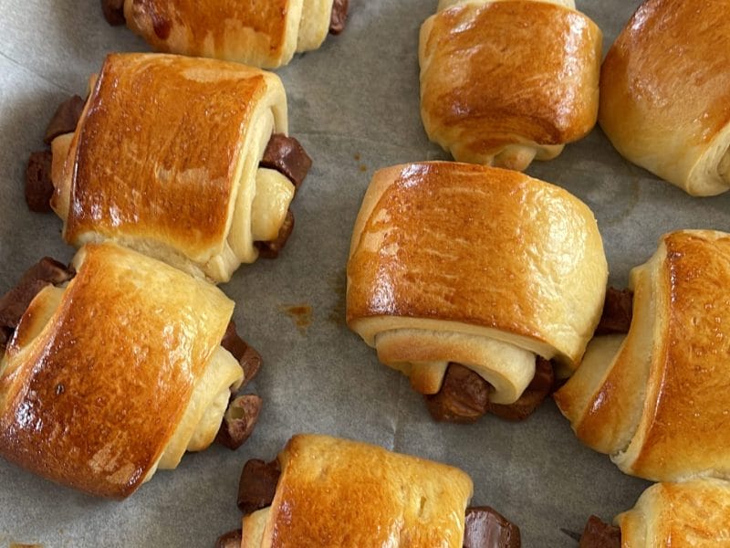 Cliquez pour zoomer ! Pains au chocolat briochés Thermomix par nanouthechou