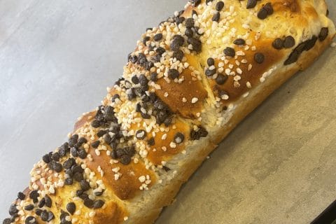 Cliquez pour zoomer ! Brioche sans beurre, sans oeufs Thermomix par nanouthechou