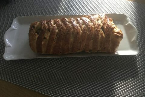 Cliquez pour zoomer ! Feuilleté saumon et poireaux au Thermomix