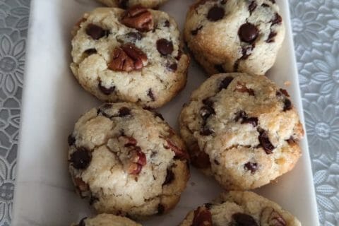 Cliquez pour zoomer ! Cookies à la noix de coco et pépites de chocolat Thermomix par Hanane