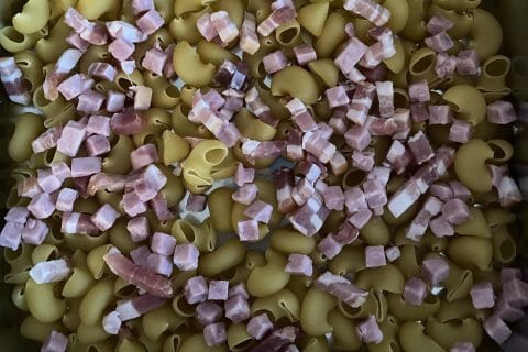 Cliquez pour zoomer ! Gratin de fusilli au jambon Thermomix par Ninilatortue