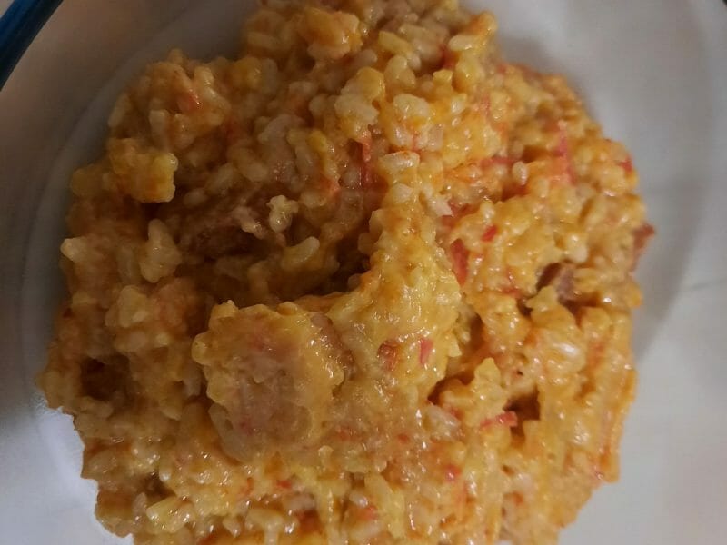 Cliquez pour zoomer ! Risotto au chorizo Thermomix par caro_122