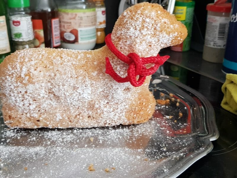 Cliquez pour zoomer ! Lamala (agneau de Pâques) Thermomix par Cestef