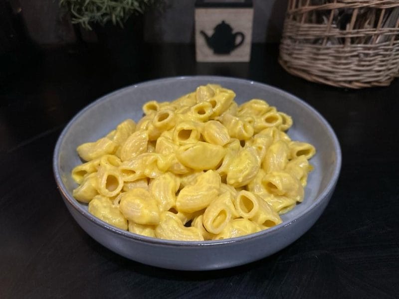 Cliquez pour zoomer ! Tortiglioni à la crème de butternut confite au four Thermomix par Popolipo