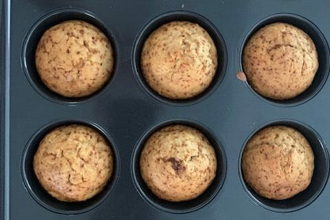 Cliquez pour zoomer ! Muffins à la banane Thermomix par Marie 84250