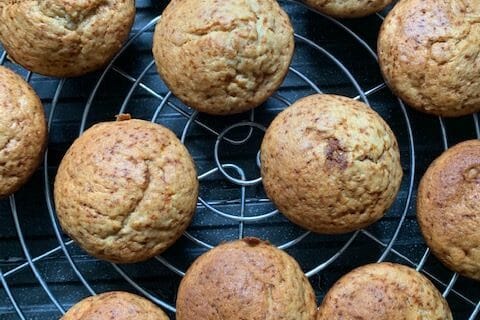 Cliquez pour zoomer ! Muffins à la banane Thermomix par Marie 84250