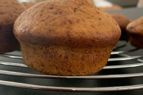 Cliquez pour zoomer ! Muffins à la banane Thermomix par Marie 84250