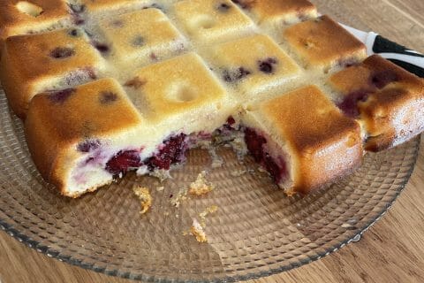 Cliquez pour zoomer ! Clafoutis aux mûres sauvages Thermomix par Nanie-lily