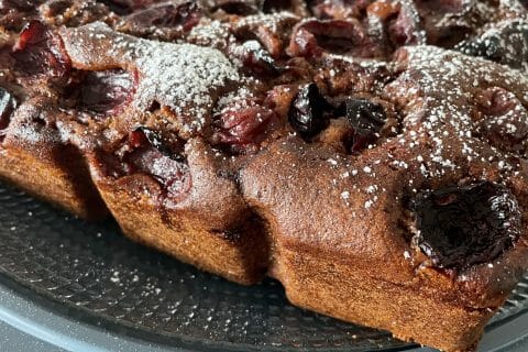 Cliquez pour zoomer ! Gâteau au chocolat et aux cerises Thermomix par Nanie-lily