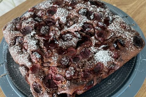 Cliquez pour zoomer ! Gâteau au chocolat et aux cerises Thermomix par Nanie-lily