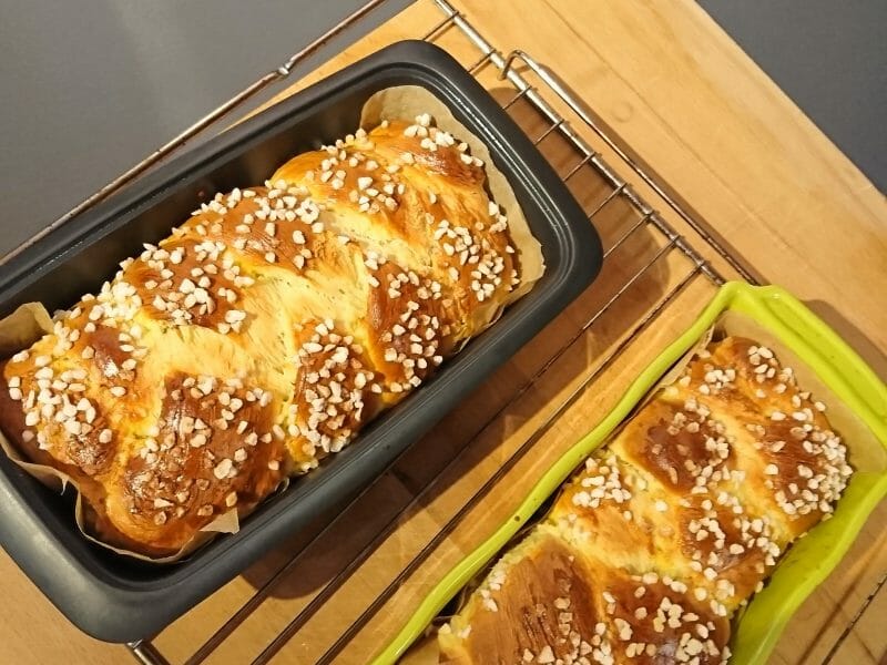 Cliquez pour zoomer ! Brioche tressée à la mie filante Thermomix par Lilys24