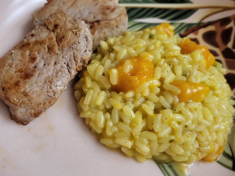 Cliquez pour zoomer ! Risotto au potimarron Thermomix par vcricri