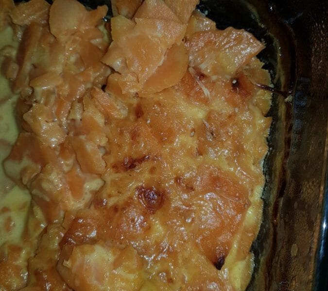 Cliquez pour zoomer ! Gratin de patates douces Thermomix par Elicas13