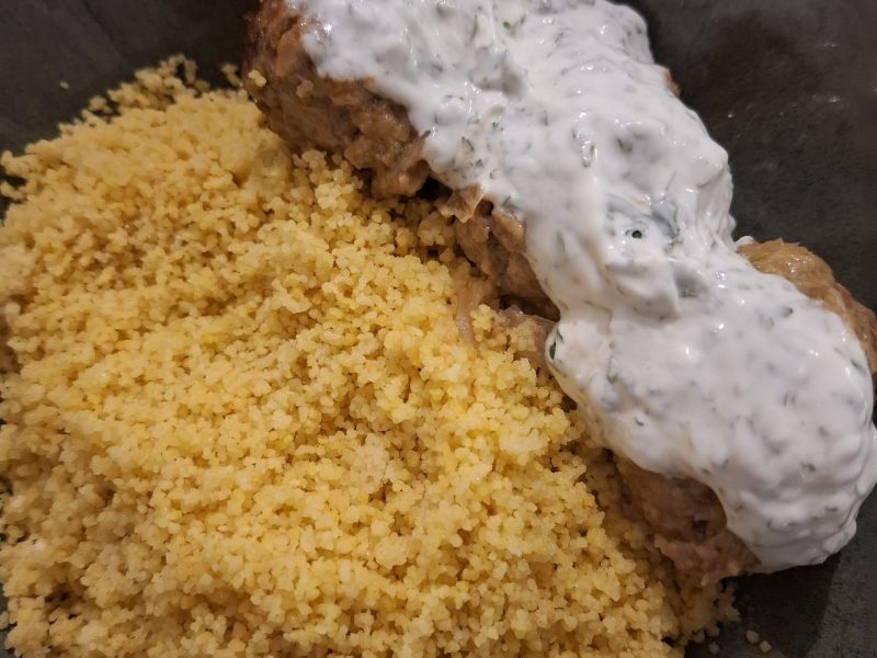 Cliquez pour zoomer ! Boulettes de poireau et boeuf citronné Thermomix par 🍲🥘🥧